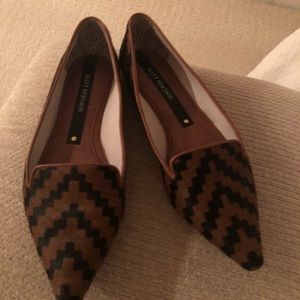 Matt Bernson calf hair flats